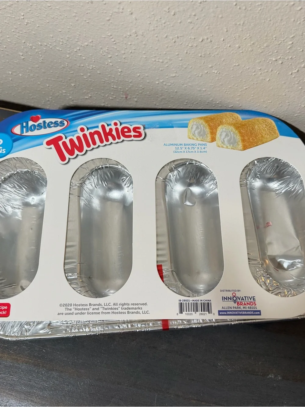 Hostess Twinkies Aluminum Baking Pans - Silver NEW 🍰🧁🥮🧁🆕